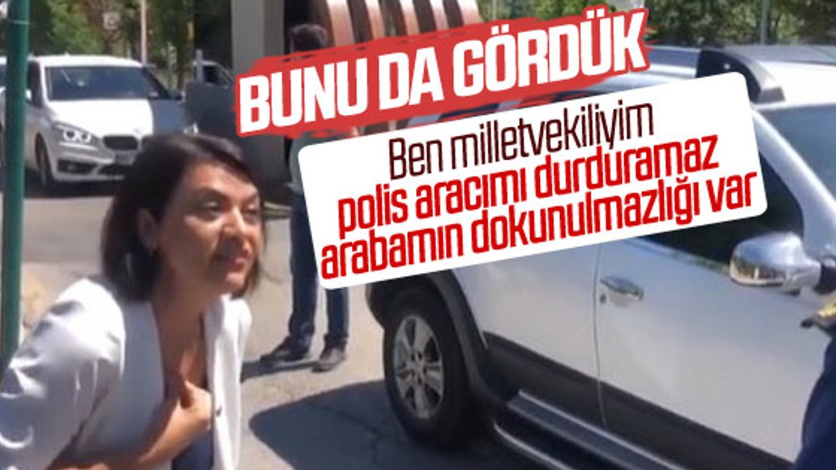 ODTÜ'de CHP'li Gamze Taşçıer polislerle tartıştı