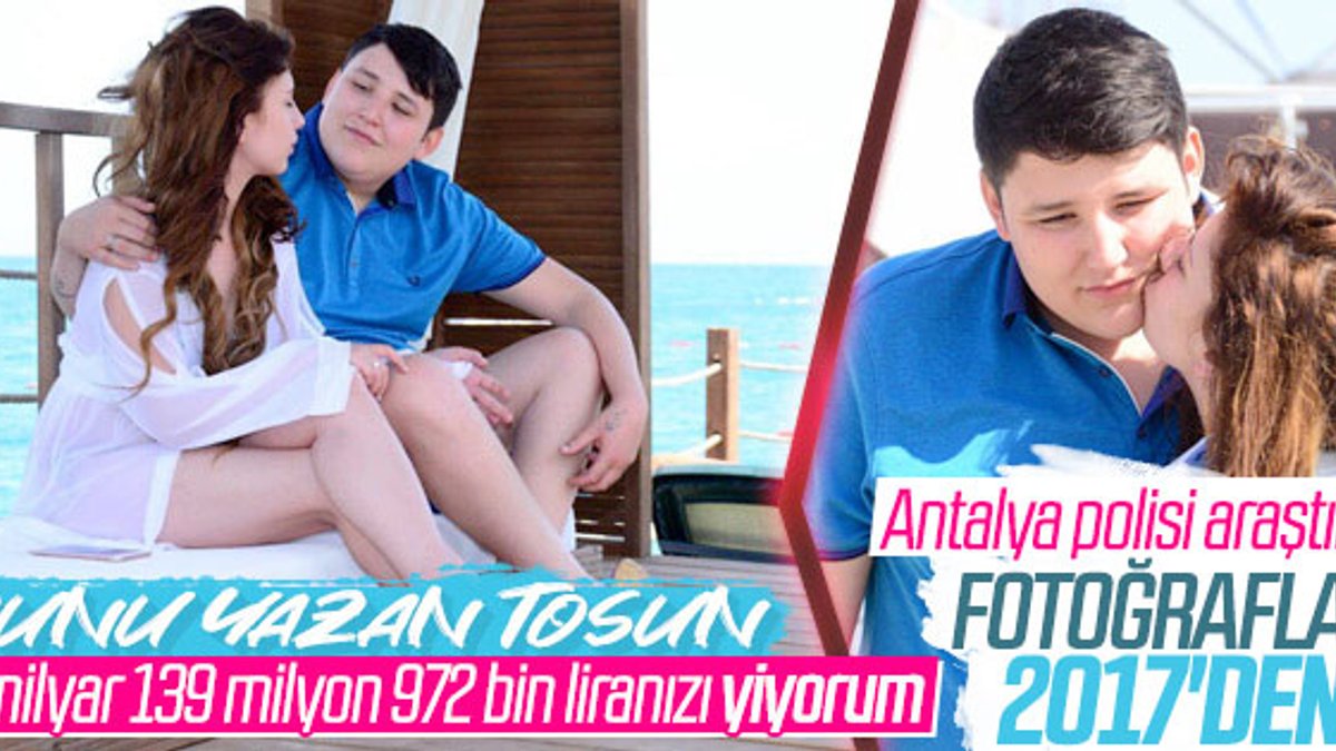 Antalya polisi Tosun'un fotoğraflarını araştırdı