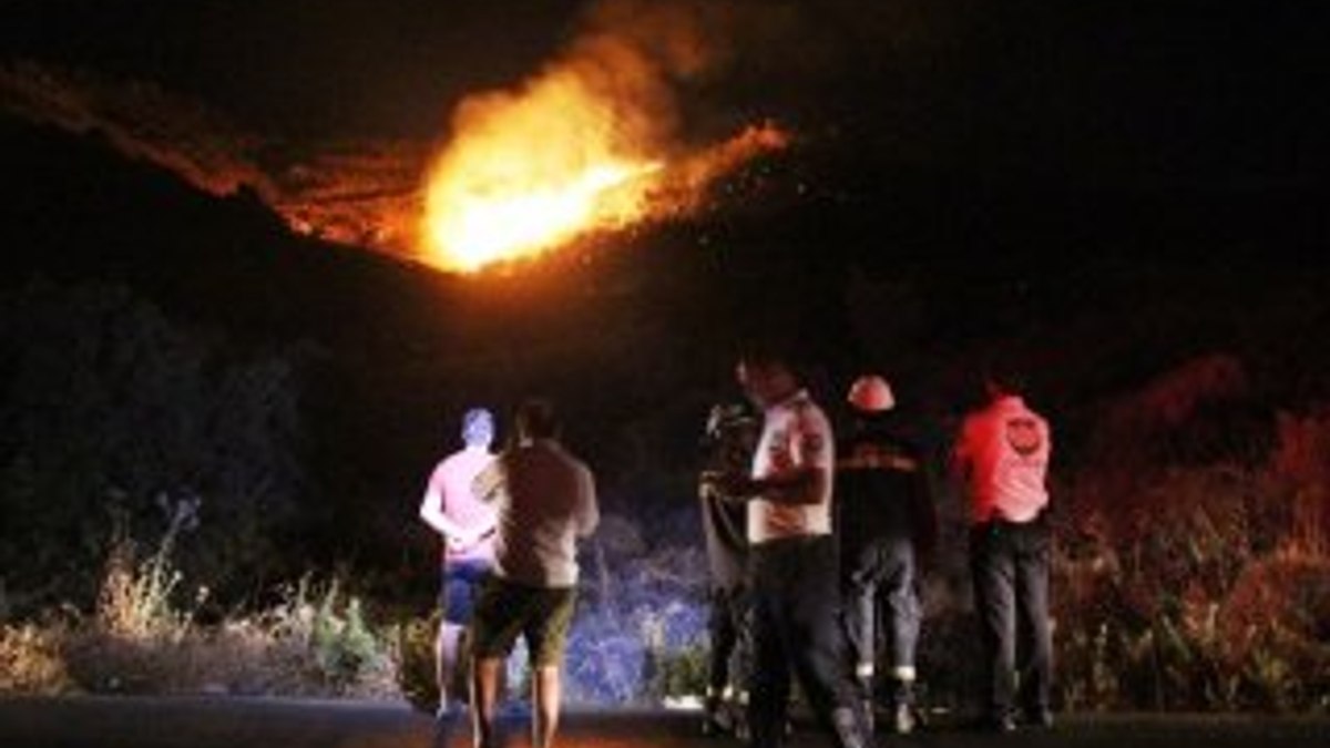 Muğla'da bu sefer Bodrum'da yangın çıktı