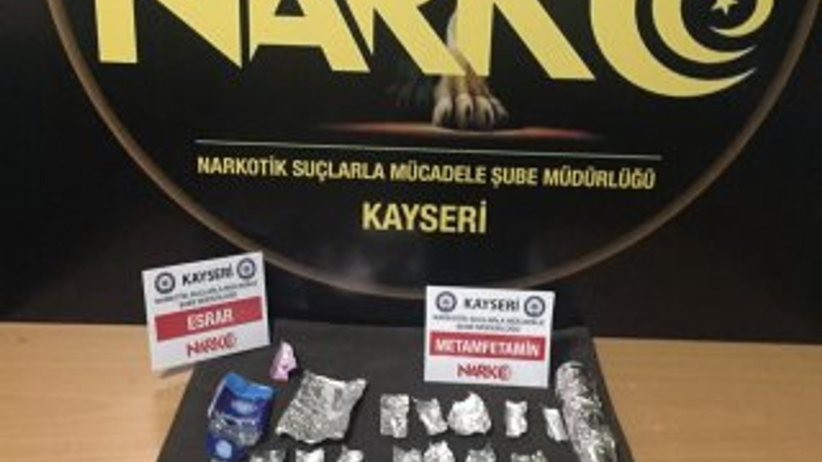 Kayseri'de uyuşturucu operasyonu: 10 gözaltı