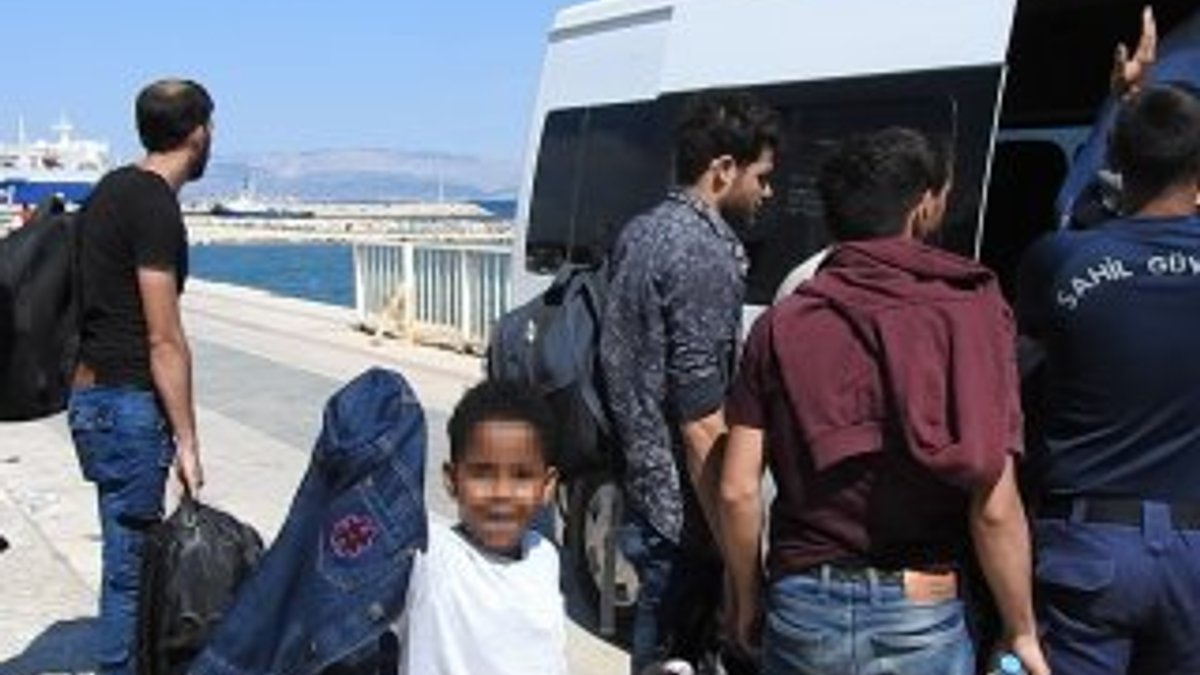 Çeşme'de 1 günde 127 göçmen yakalandı