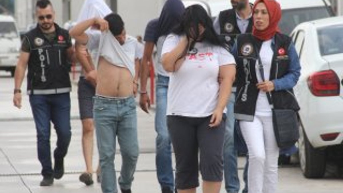 Adana'da torbacı operasyonu: 1'i kadın 7 kişi tutuklandı