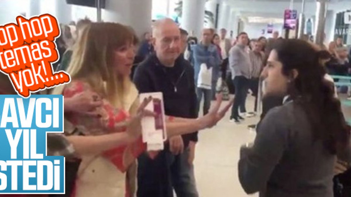 Havalimanı personeline hakaret eden kadına 3 yıl hapis istemi