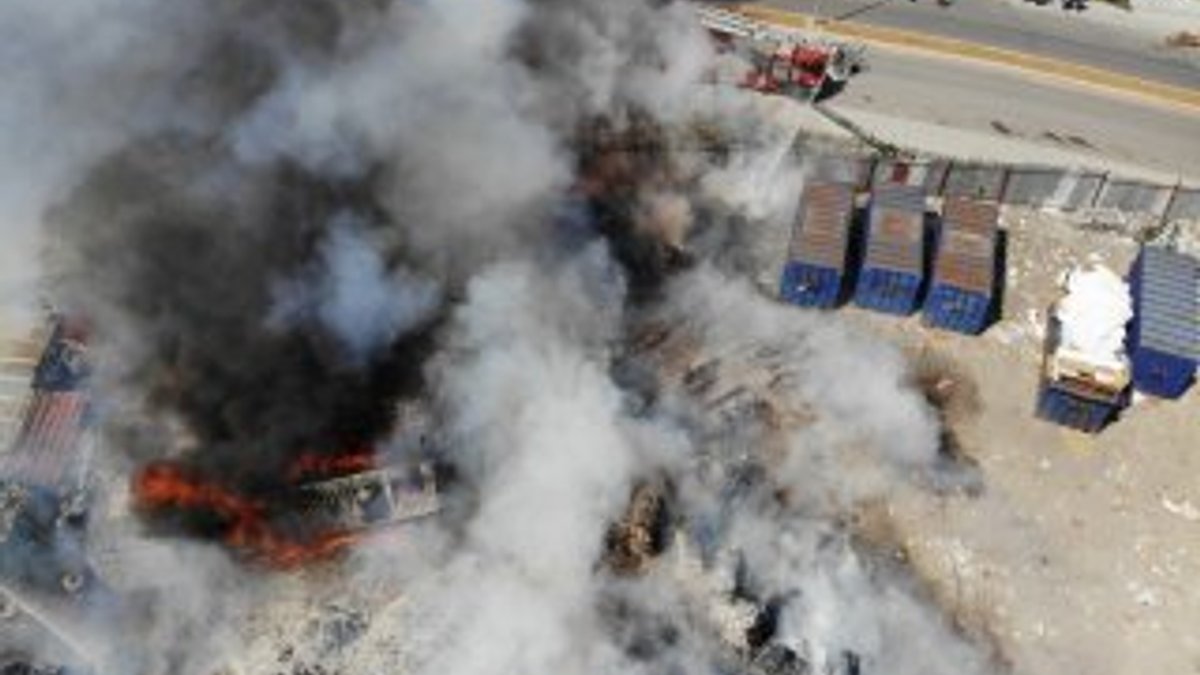 İstanbul’da depo yangını korkuttu