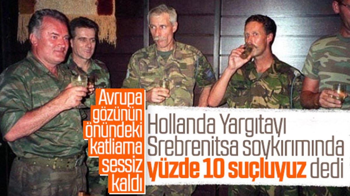 Hollanda, Srebrenitsa katliamında kendini aklama derdinde