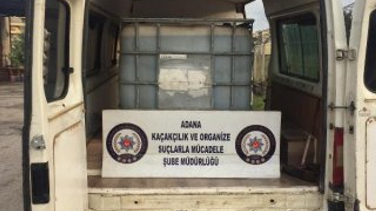 Adana'da şüpheli araçtan kaçak akaryakıt çıktı