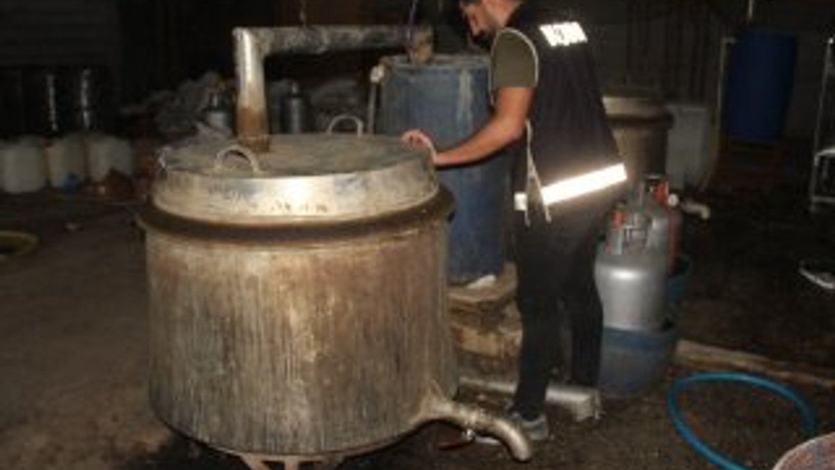 Adana’da kaçak içki bilançosu: 22 bin 360 litre