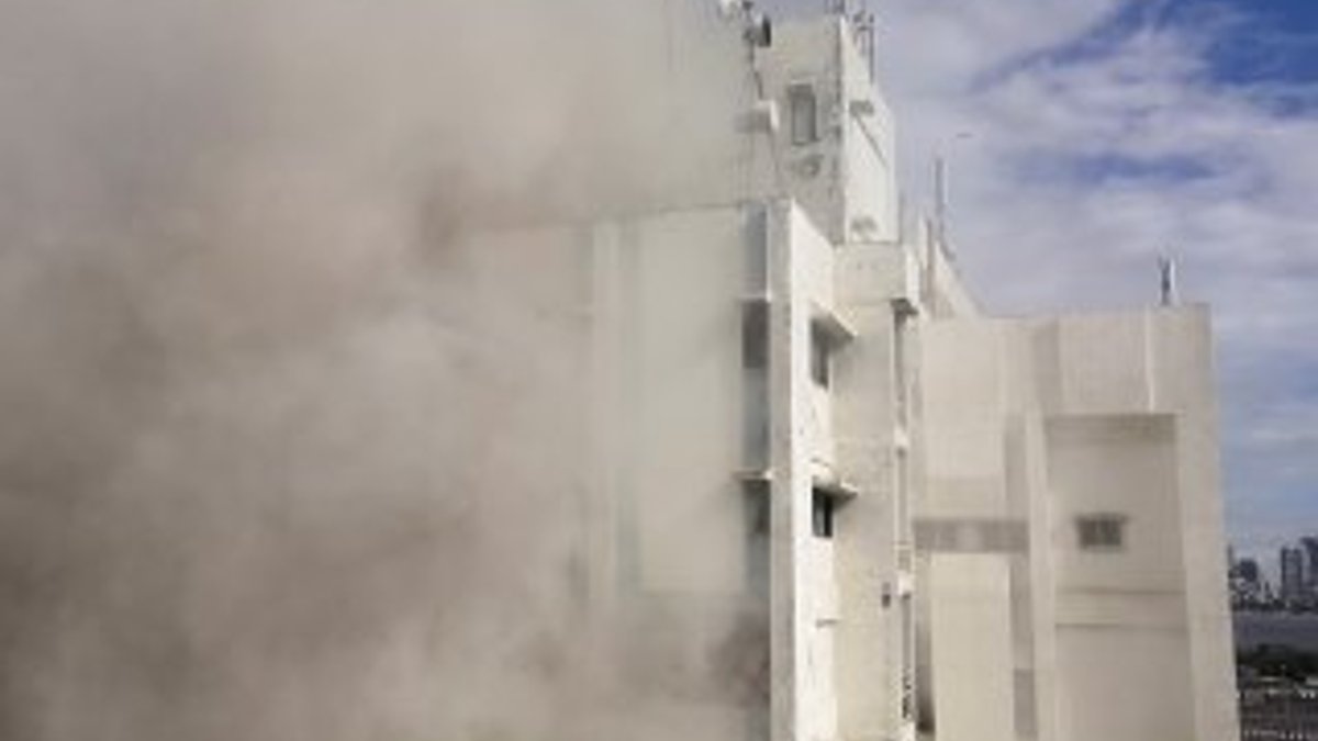 Hindistan’da telekomünikasyon binasında yangın