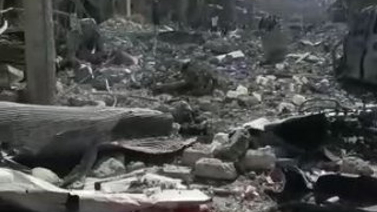İdlib'de pazar yerine saldırı: 38 sivil öldü