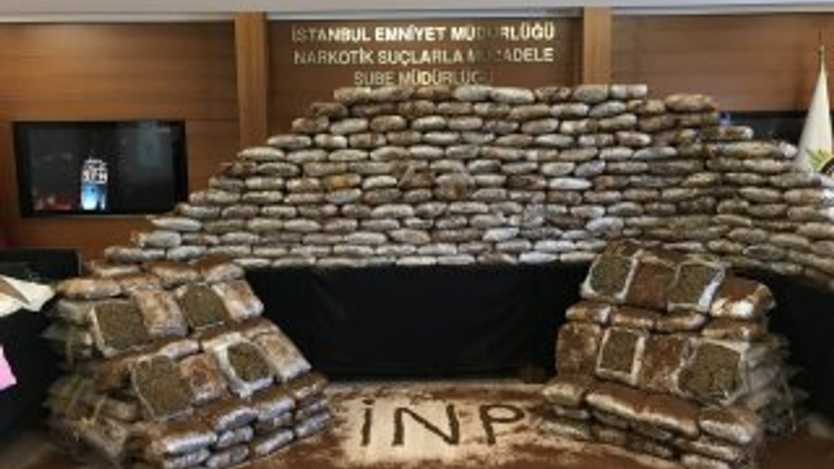 İstanbul'da yarım ton uyuşturucu ele geçirildi