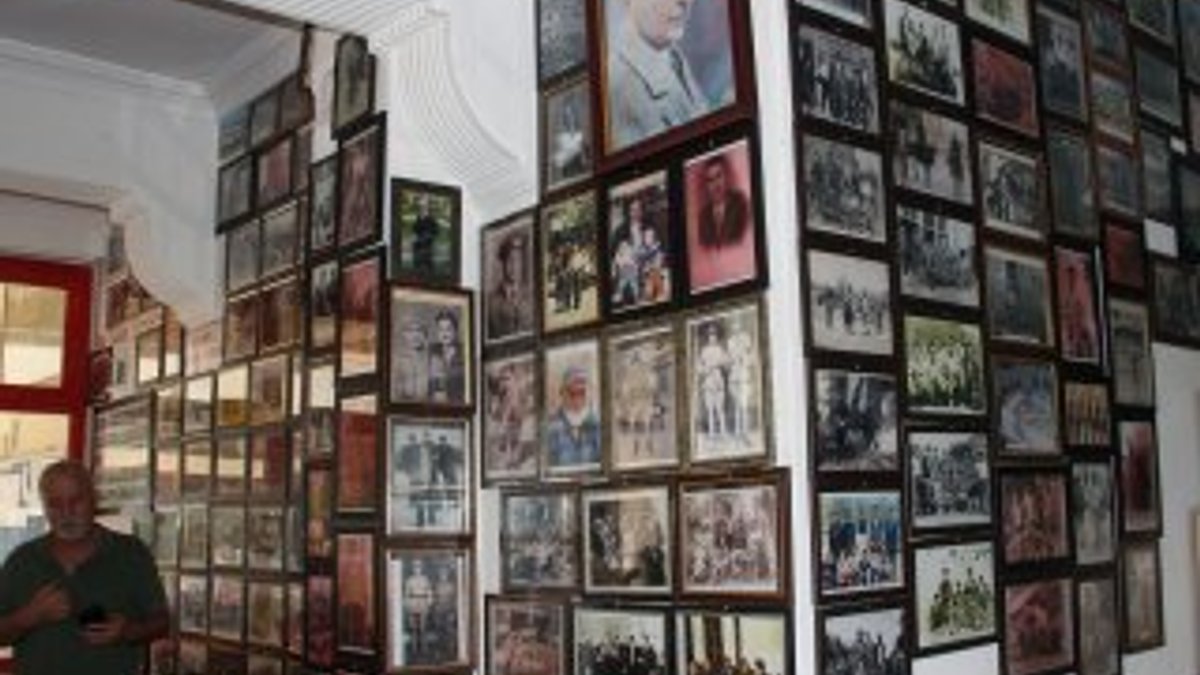 Giresun'da ölenlerin fotoğrafları kahvehanede sergileniyor