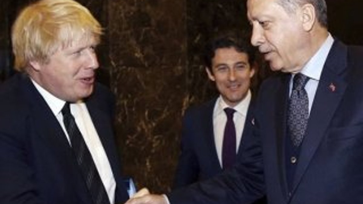 Erdoğan, Boris Johnson'ı tebrik etti