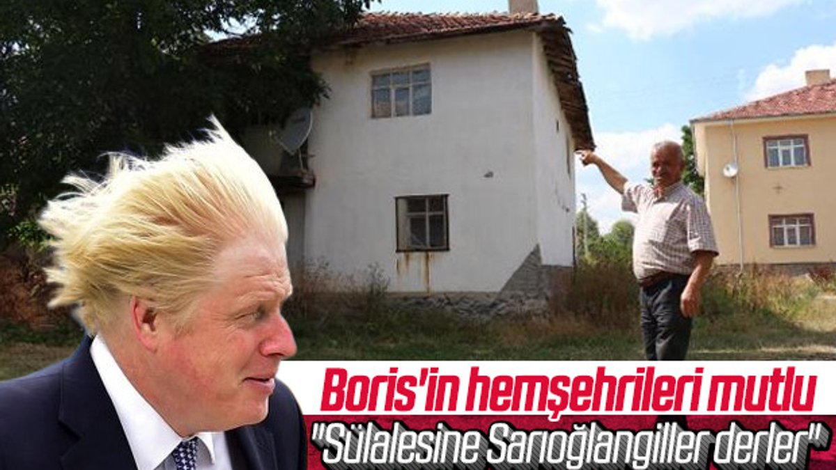 Boris Johnson'ın hemşehrileri sevindi