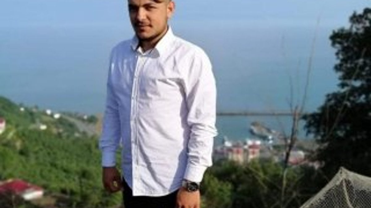 Trabzon’da maganda kurşunu kafasına isabet etti