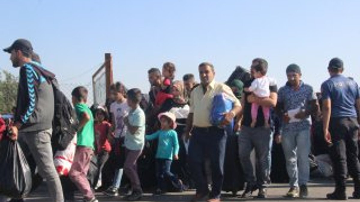 20 bin Suriyeli bayram tatili için ülkesine gitti