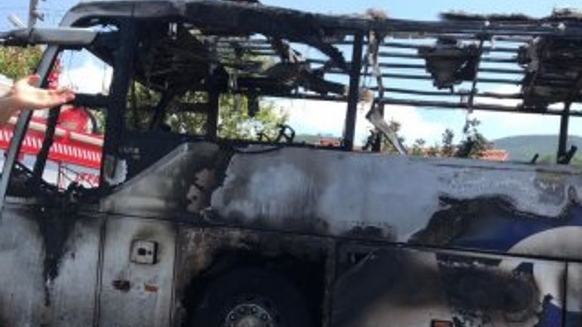Balıkesir'deki otobüs yangınında 2 şoför tutuklandı