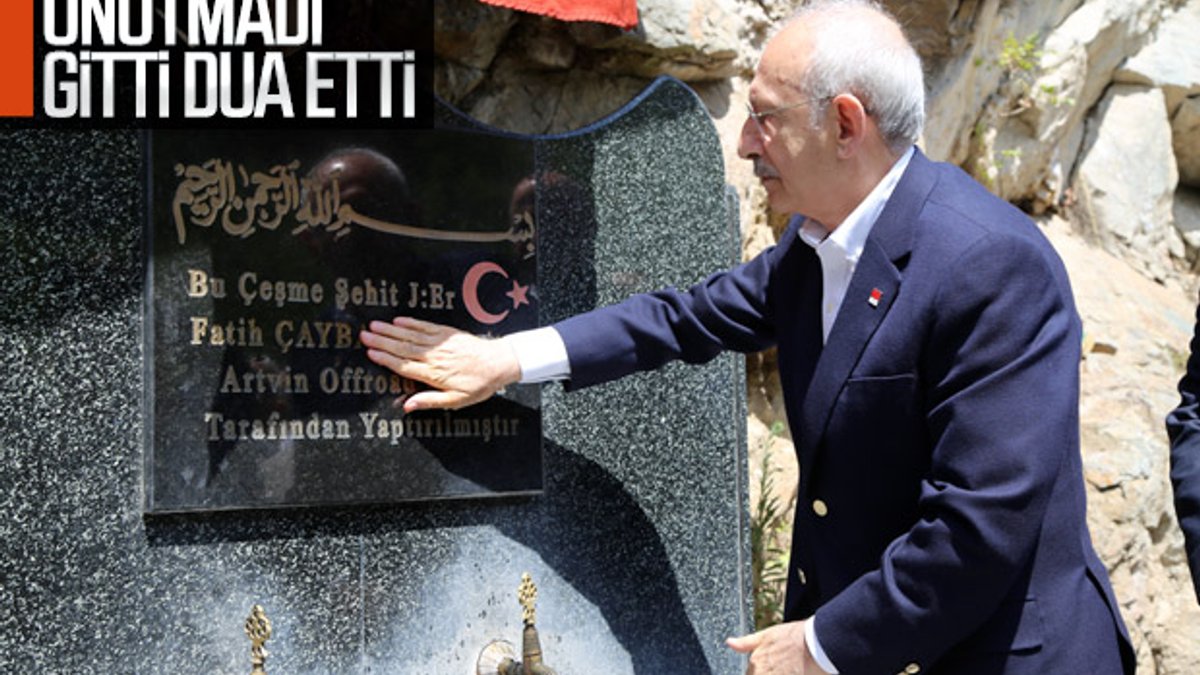 Kemal Kılıçdaroğlu saldırıya uğradığı yere gitti