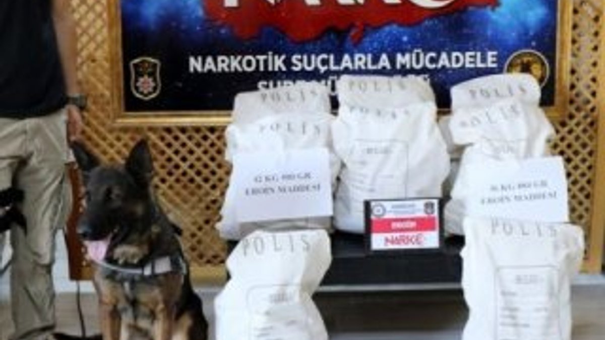 Erzincan’da 3,5 milyon lira değerinde eroin ele geçirildi
