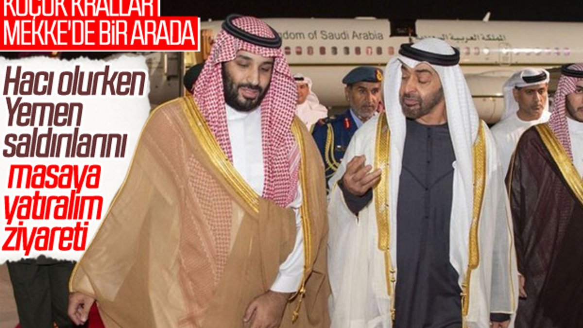 Veliaht prensler Yemen saldırıları için bir arada