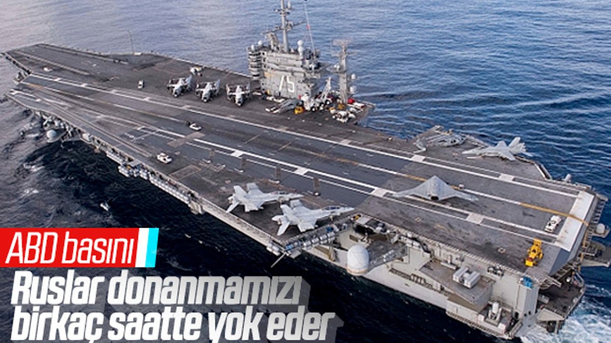 ABD basını: Donanmamızın Rusya'ya karşı şansı yok
