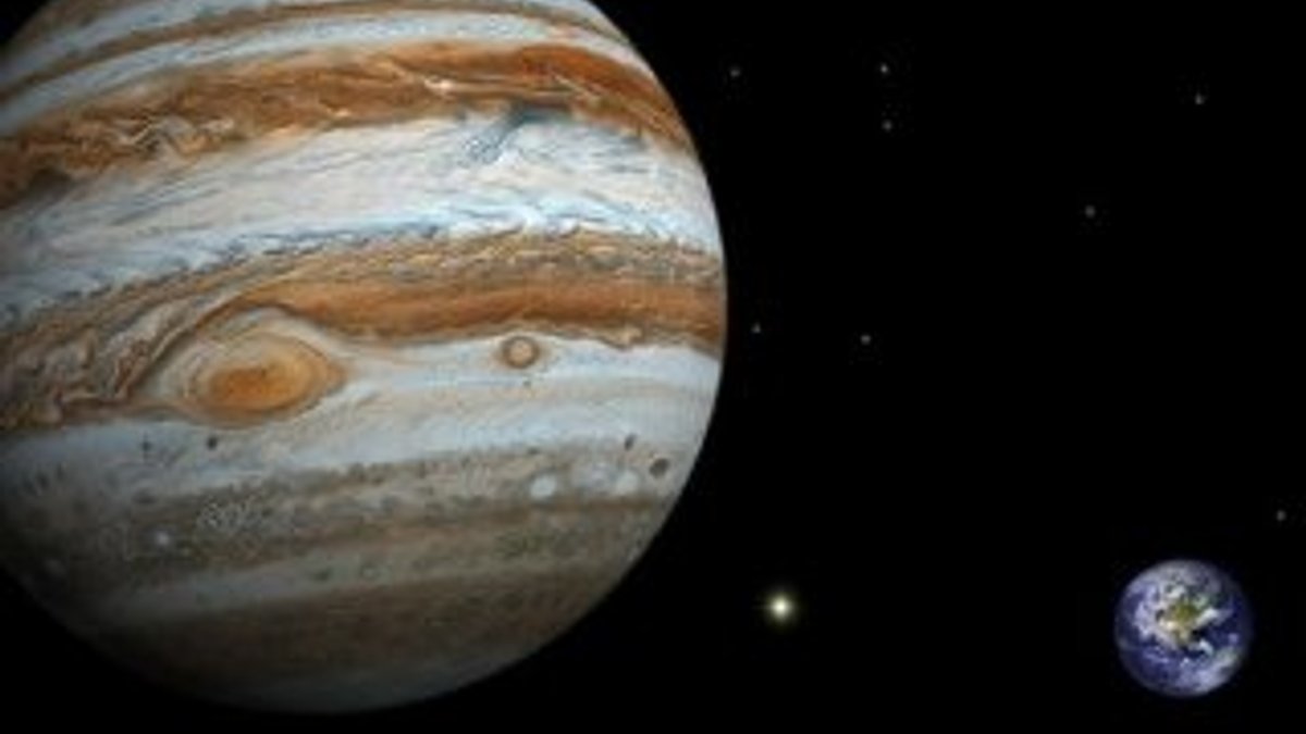Jüpiter, oluşum aşamasındaki bir gezegenle çarpışmış olabilir