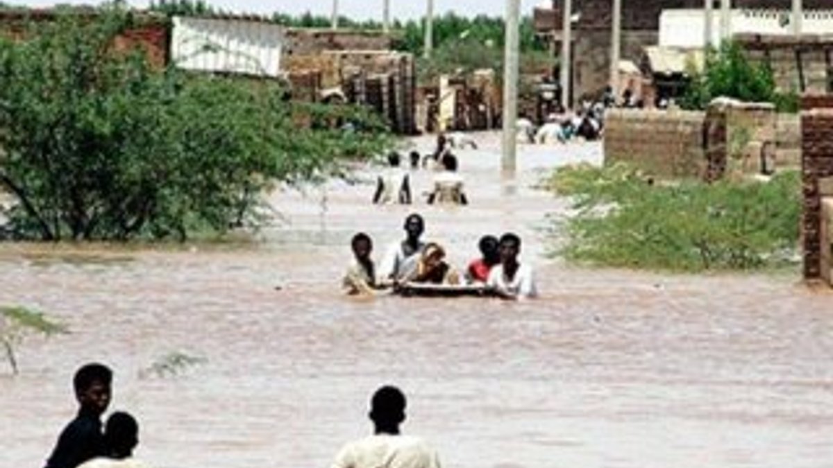 Sudan'da aşırı yağışlar 46 can aldı