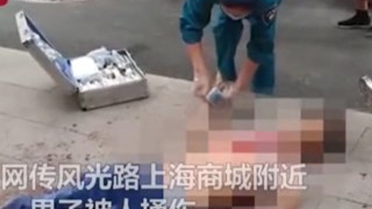 Çinli kadın makasla sevgilisini öldürdü