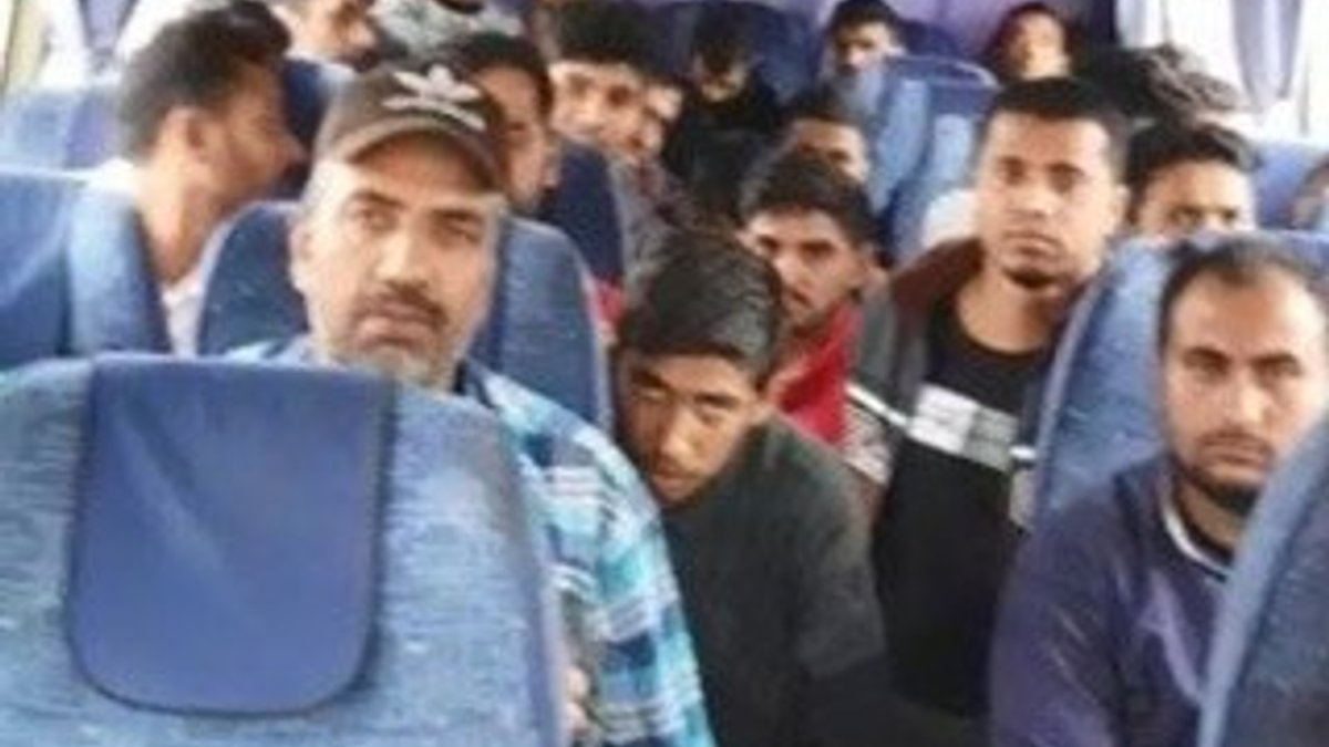 Tekirdağ’da 75 kaçak göçmen yakalandı