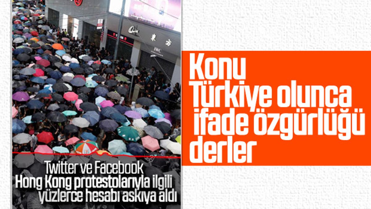 Facebook ve Twitter Çin'deki bazı hesapları askıya aldı