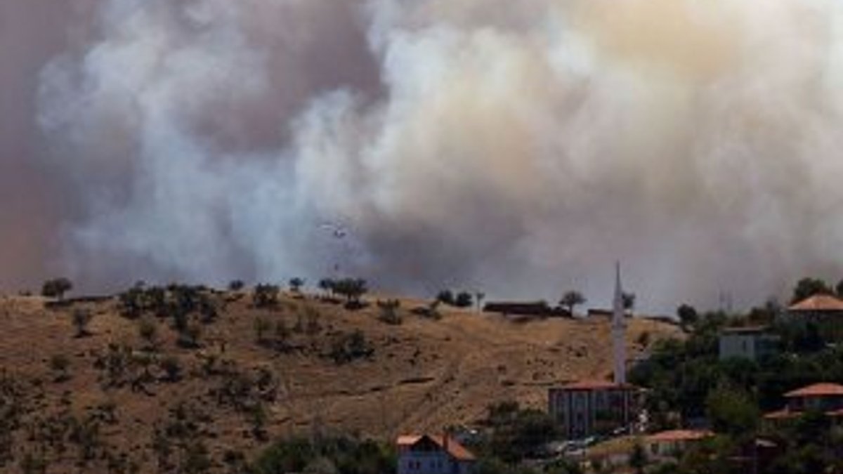 İzmir'deki orman yangınına teknolojik destek