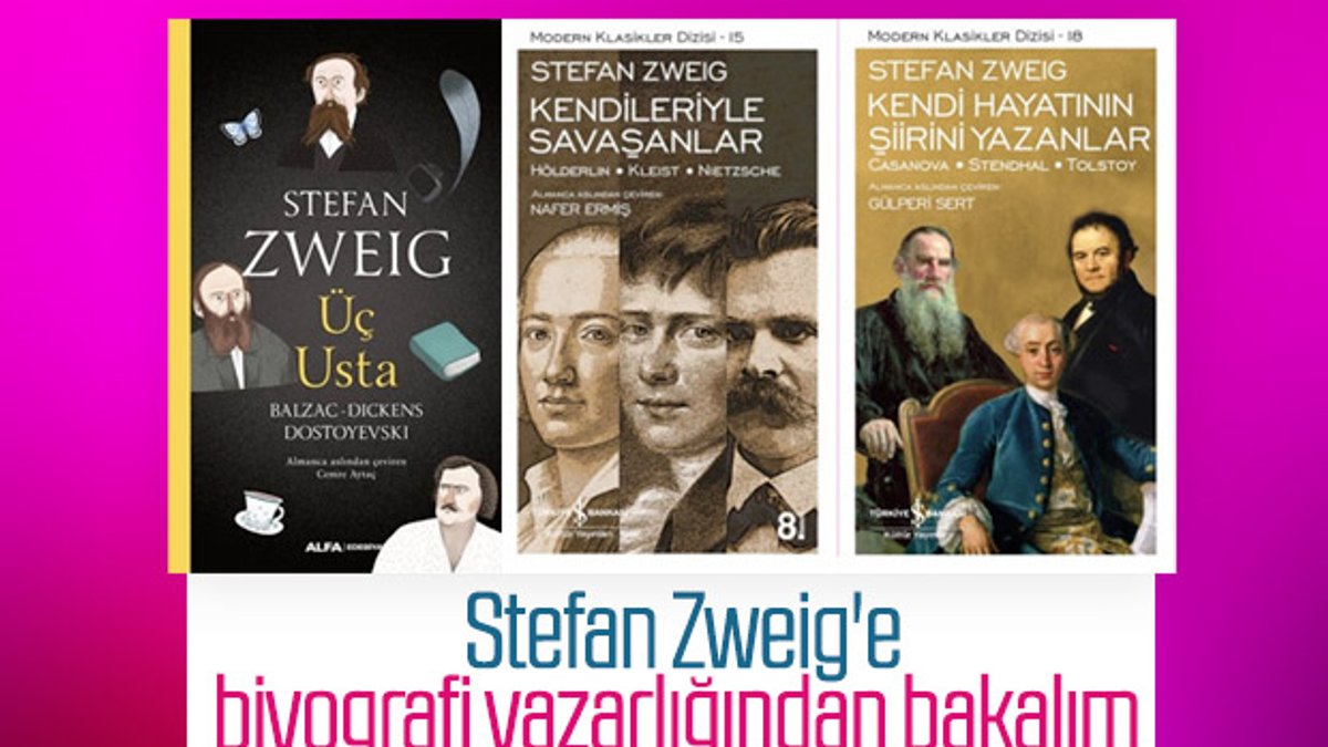 Stefan Zweig’in gözünden 9 dünyaca ünlü sanatçı