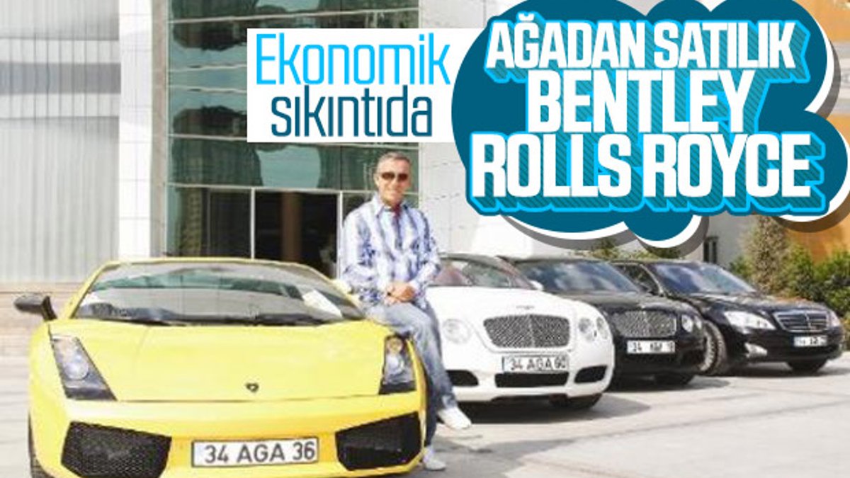 Ali Ağaoğlu otomobillerini satıyor