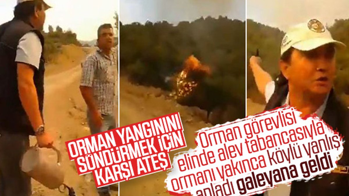 İzmir'deki orman yangınında karşı ateş yanlış anlaşıldı