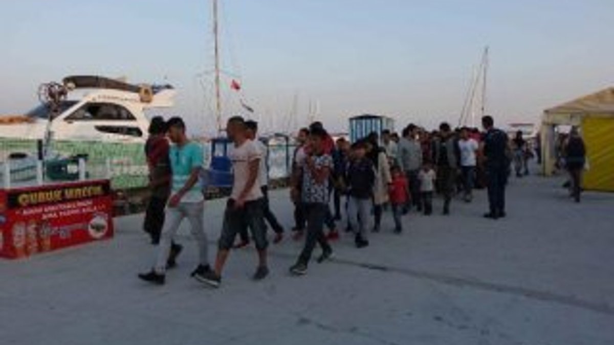 Çanakkale'de 249 kaçak göçmen yakalandı
