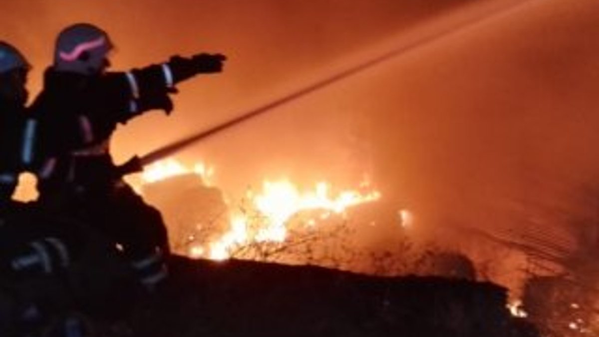Tekirdağ'da fabrikadaki yangın kontrol altına alındı