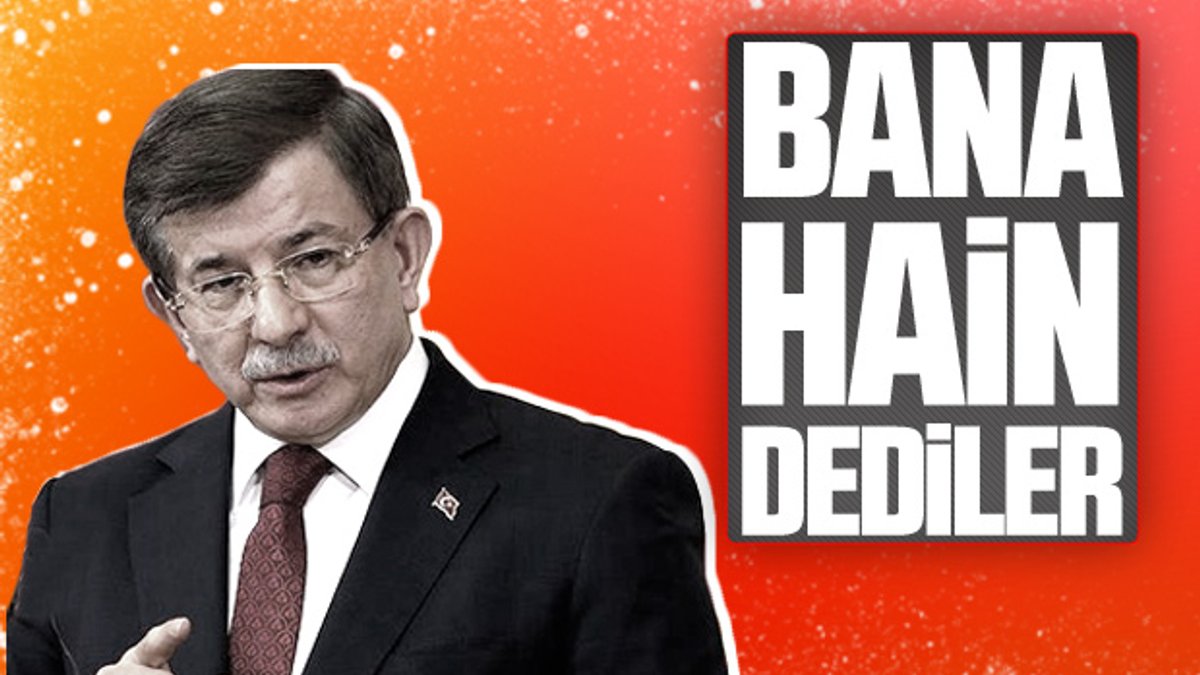 Davutoğlu'ndan Cumhurbaşkanı Erdoğan'a hain yanıtı
