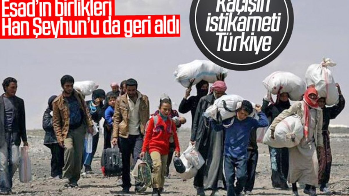 Saldırılar sonrası Türkiye sınırındaki Suriyeli sayısı artıyor