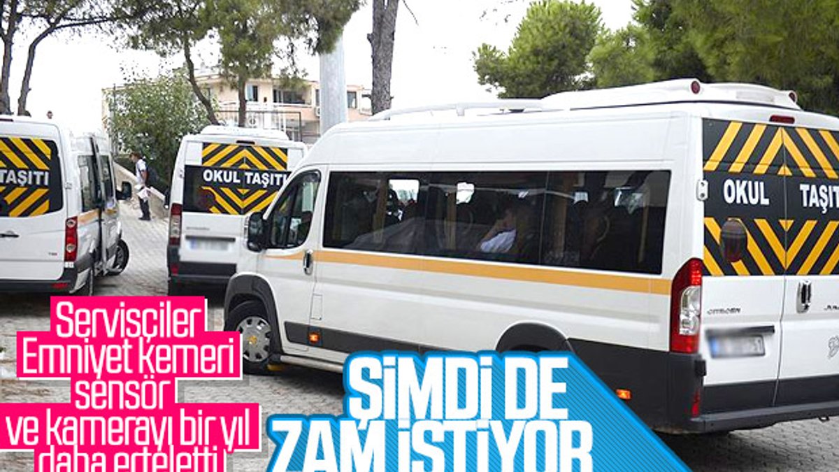 İstanbul'da servisçi esnafı zam bekliyor
