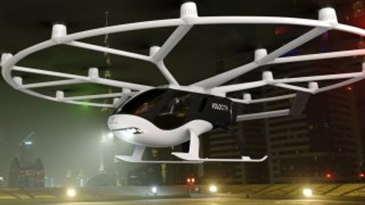 Volocopter, yeni elektrikli uçan taksisini tanıttı