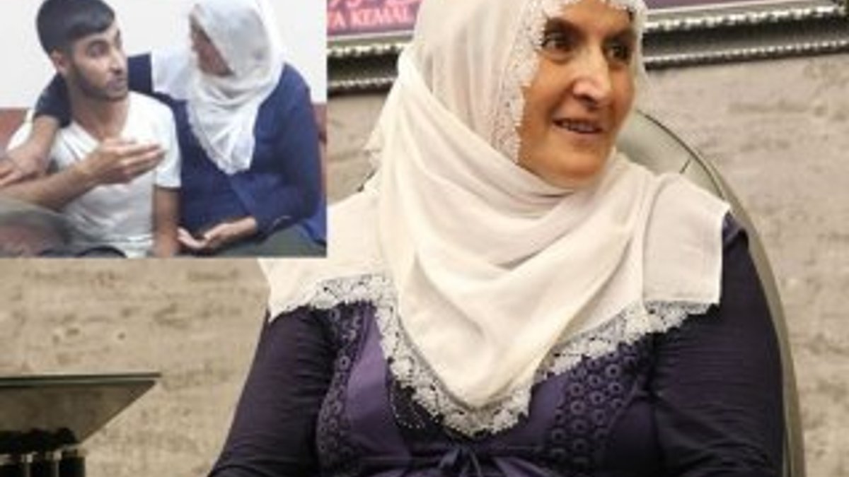 Diyarbakırlı anne, oğlunu terör örgütünden kurtardı