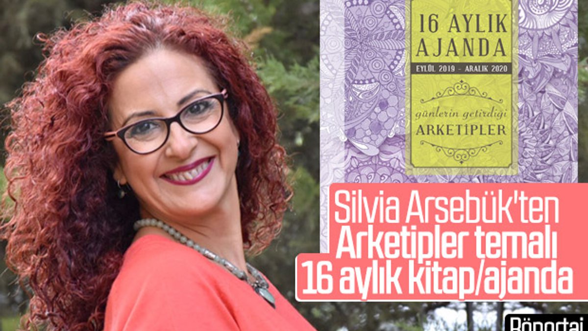 Silvia Arsebük, arketipler temalı kitap/ajandasını anlatıyor