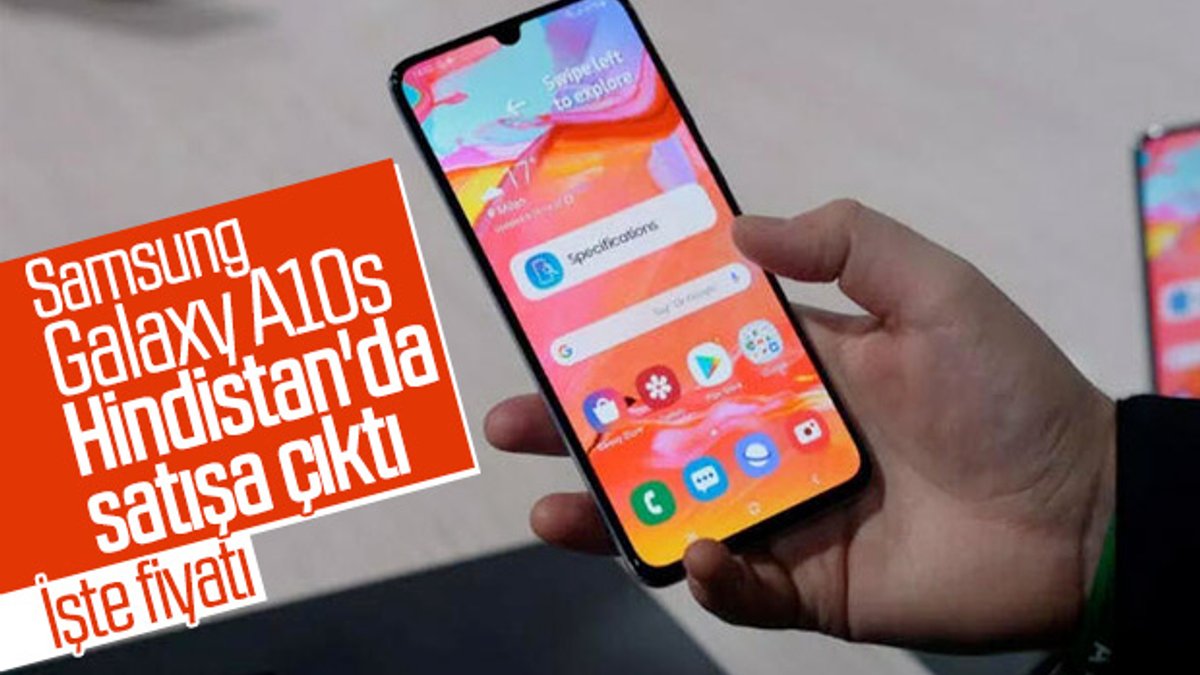 Samsung Galaxy A10s modelinin fiyatı belli oldu