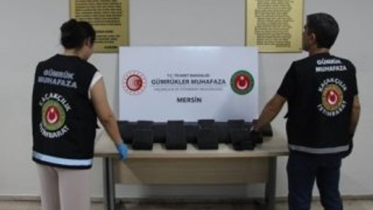 Mersin Limanı'nda 23 kilo kokain ele geçirildi