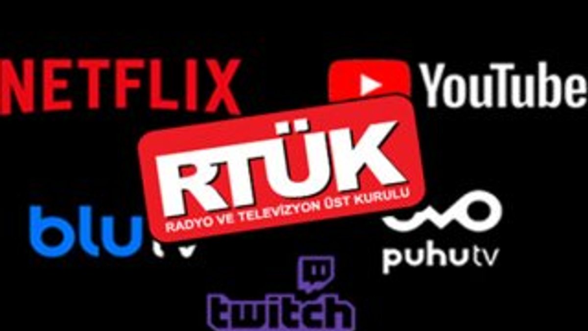 Netflix'in de dahil olduğu birçok platform RTÜK'e başvuru yaptı