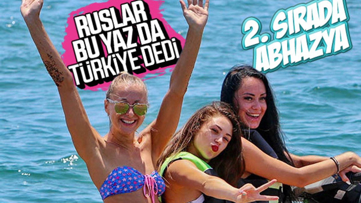 Rusların tatil tercihi Türkiye