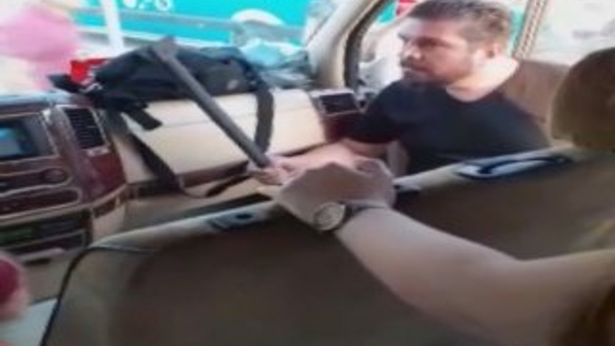 Manisa'da minibüsçülerin bıçak ve levyeli kavgası