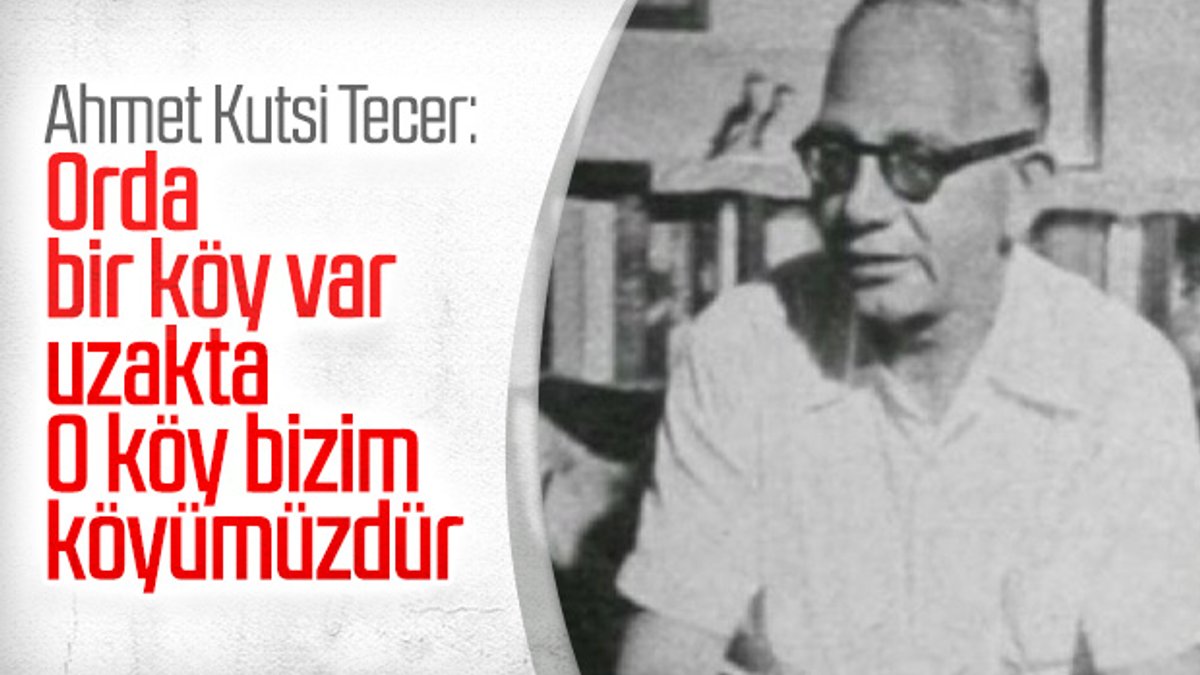 Ahmet Kutsi Tecer’den seçilmiş 10 özel şiir