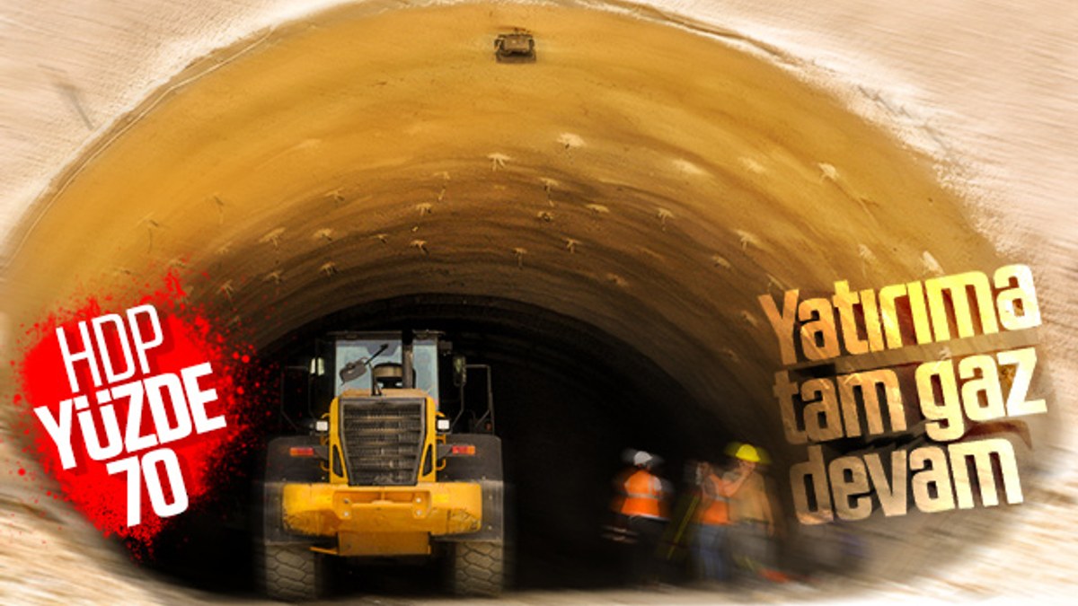 Hakkari'ye 1,5 katrilyonluk tünel yatırımı