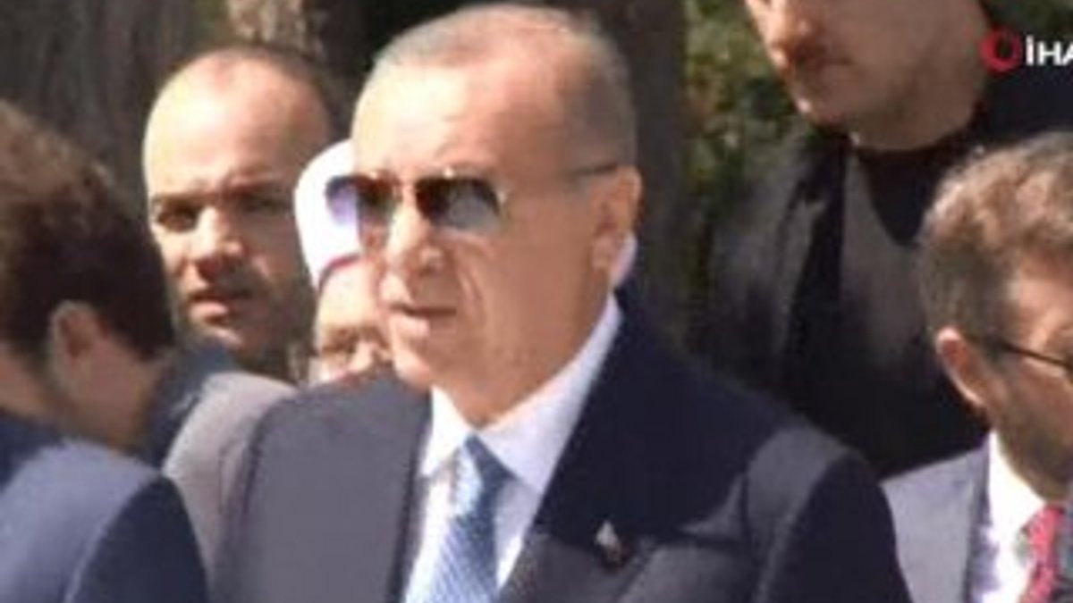 Erdoğan, Abdülhakim Sancak Camii'nin açılışını yaptı