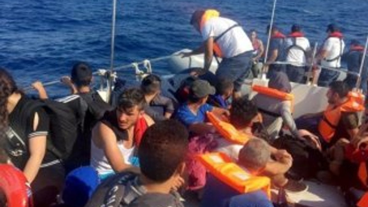Datça’da 28 göçmen yakalandı